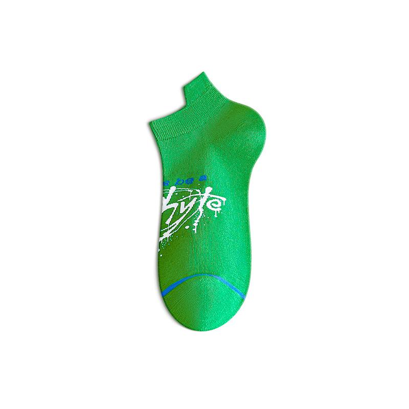 Men s Trendy Korean Style Breathable Cotton Low-Cut Socks One Size