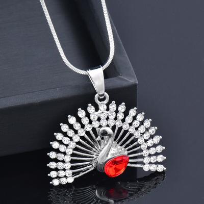 Animal Peacock Pendant Necklace for Women Long Snake Chain Fashion Jewelry  New 265 KO1