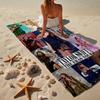 Taylor Music Beach Towel, Super Soft Microfiber, Gift for Her/Him, Birthday, for Pool, Beach, Travel, Home Decor Fan Gifts