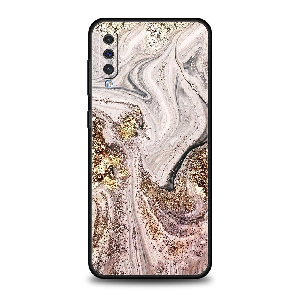 Vintage Marmor Handyhülle für Samsung Galaxy A56 A36 A26 A16 A34 A24 A42 A22 A20 A12 A40 A30 A10 5G Weiche TPU Hülle Fundas