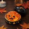 Halloween Party Favors Decompression Toy, with Glitter Squishy Dumpling Pumpkin/Eyeball/Ghost Shape, Soft Decorations Stress Relief Sensory Fidget for