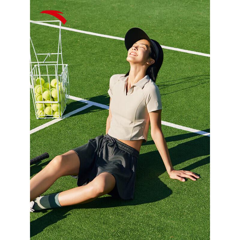 ANTA Women s Ice Skin Polo Shirt L