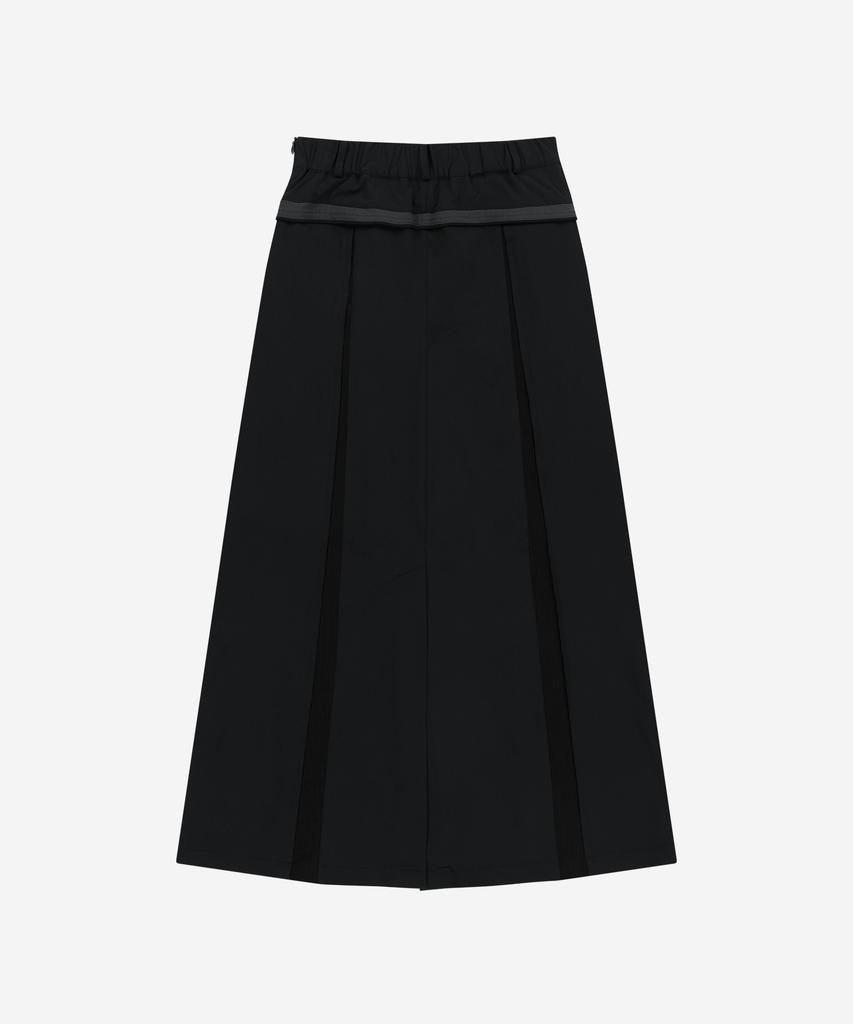 NODE LABS Dev:7 Wrap Long Skirt_Black