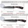 3PCS Stainless Steel Utility Knife Chef Knife Sashimi Knife Boning Knife Multipurpose Knife Kitchen Scissors