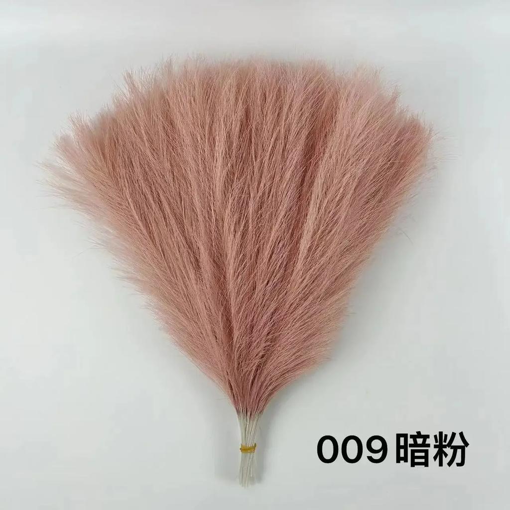 10/20pcs Artificial Pampas Grass Simulation Feather Festival Wedding Prop Reed Hair Home Decoration Ornament Flower Arrangement