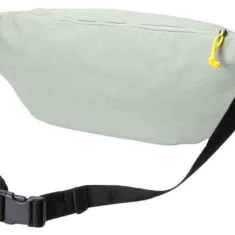Nike Polyester Shoulder Bag, Crossbody Bag, Fanny Pack Men's White Gray Green Casual BA5751-334