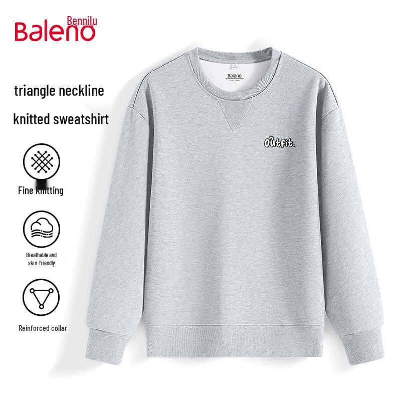 Baleno Herren Sweatshirt mit Grafikdruck und Rundhalsausschnitt