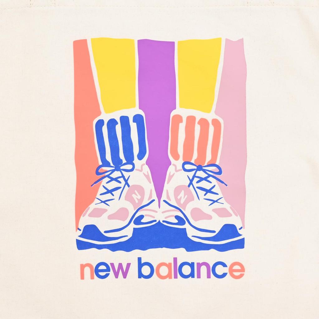New Balance Bolso Tote Gráfico Lona Colores Gráficos AS3 (LAB51503) (Surtido 3)