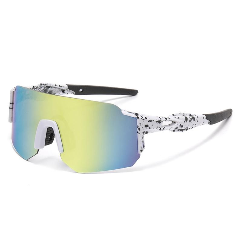 Outdoor Sports Sunglasses with Rimless PC Frame and Lens, Bright Sun Glasses for Fishing Driving and Cycling Use