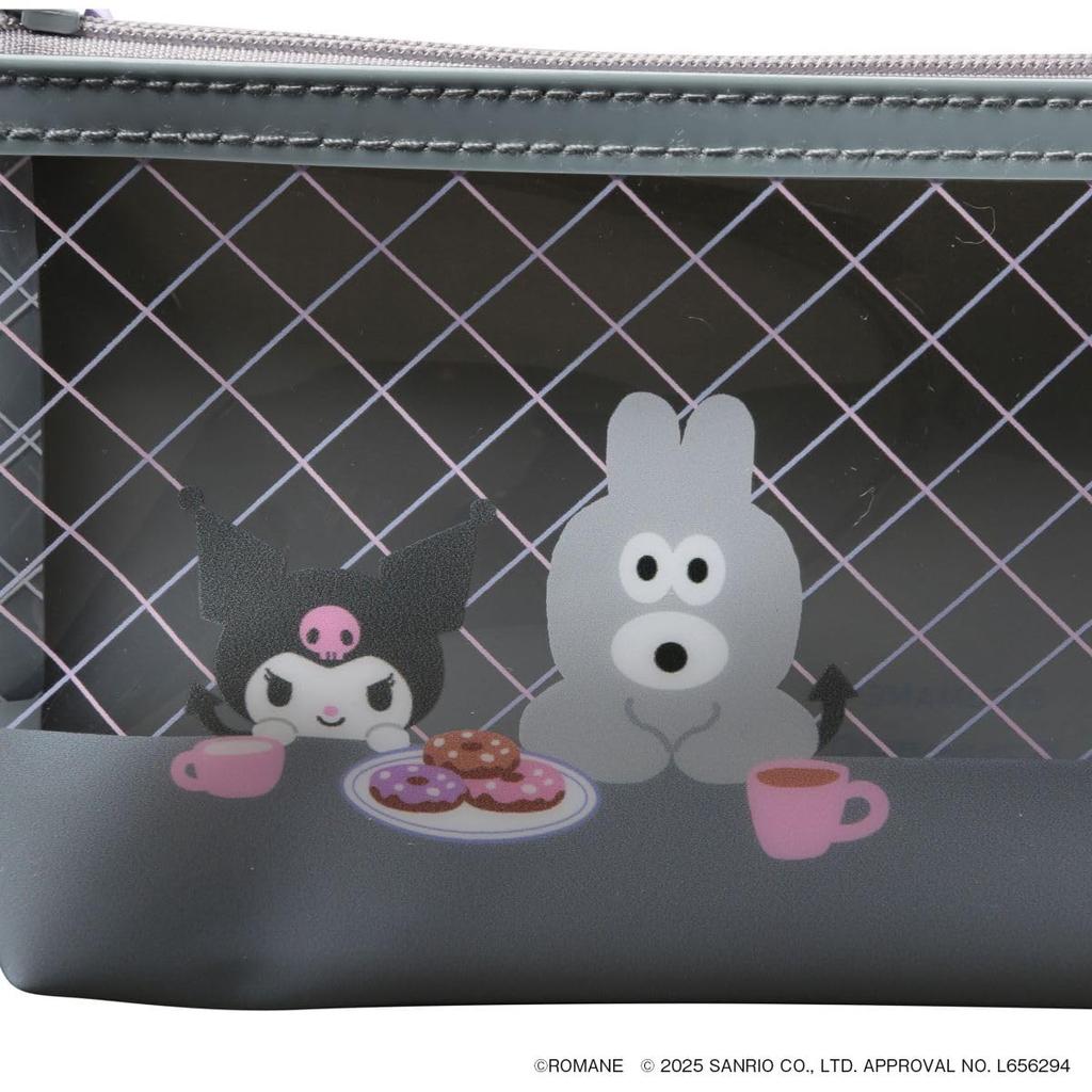 Branch Brother x Sanrio Characters Marks Duck x Pompompurin Pencil Case BRM-PEC02-B