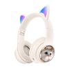 AKZ-09 Foldable Cat Ear Space Capsule Bluetooth Headphones