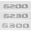 CXGSL1 ABS Car Body Letters Emblem Rear Trunk Sticker Badge for Mercedes Benz G36 G63 G65 G200 G230 G300 G350 G500 G550 G Class