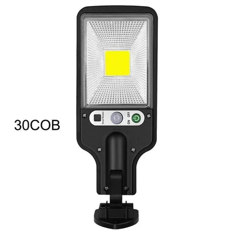 Solar Powered LED Outdoor Wall Light with Motion Sensor 3 Modes Waterproof IP65 Security Lighting for Garden Patio Yard Path
