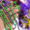 Mardi Gras Party Dress Up Set Sequins Fedora Cap Neckwear Braces Festival Supply