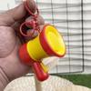 Recording Music Keychain Pendant Speaker Handheld Speakers Toy Music Trumpet Key Chain  Bag Pendant