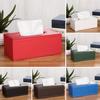 Haushalt Kunstleder Tissue Box Aufbewahrungskoffer Hotel Restaurant Papierspender