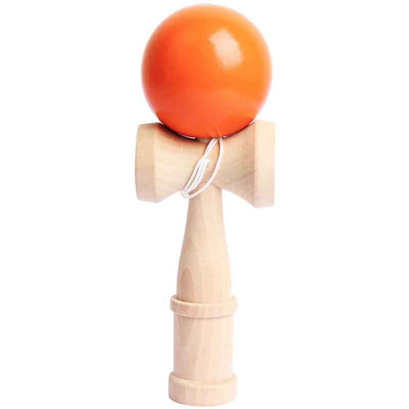 1 Set Wooden Sword Ball Toy Wooden Skill Sword Cup Ball Games Educational Outdoor Funny Toys For Children  Sports Birthday Gift