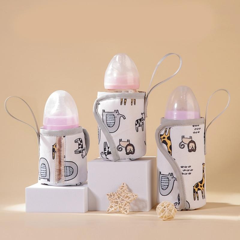 Baby-Flaschenwärmer-Hülle Babyflaschen-Isolierhülle Milchflaschenschutz Flaschen Warmhaltehülle Waschbar