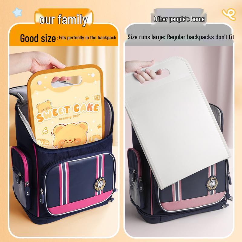 Kaba Bear Accordion Bag: Large Capacity Student Storage for Test Papers and Subject Organization In Jr. and Sr. High School.