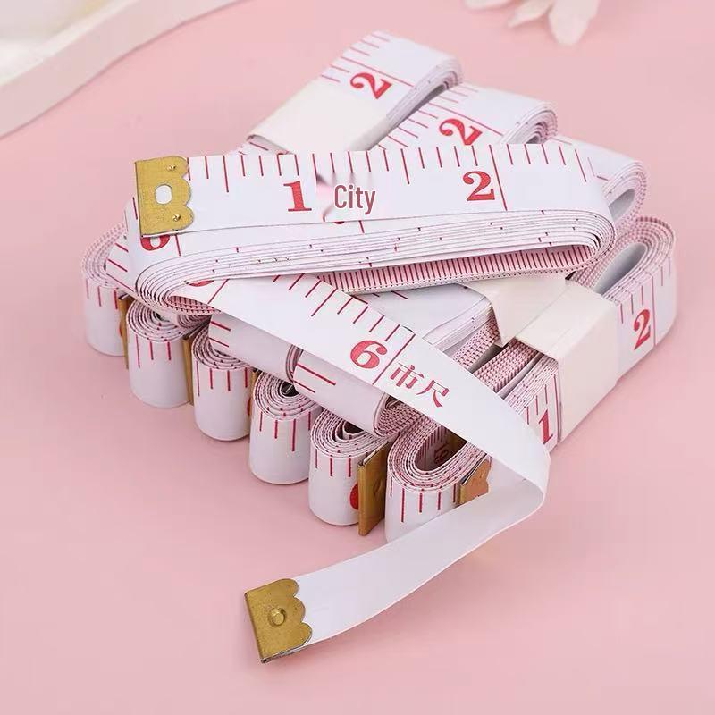 Bamboo Soft Tape Measure: 3D High-Precision, Multi-Functional Ruler for Waist and Clothes Thickened 2m Tape Measure - 1pc