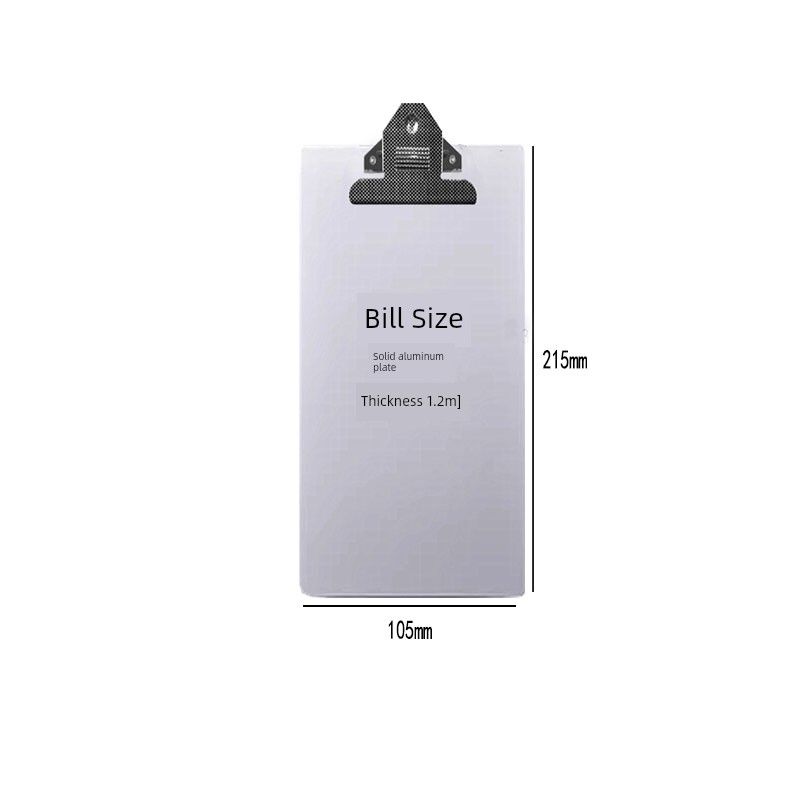A4a5 Metal Solid Bill Writing Board