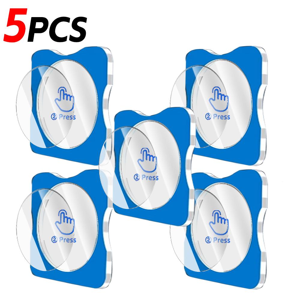 5-1Pcs Easy To Install Ultra-HD Tempered Glass for Xiaomi Watch S5 Full Coverage Screen Protector Anti-scratch Protective Film