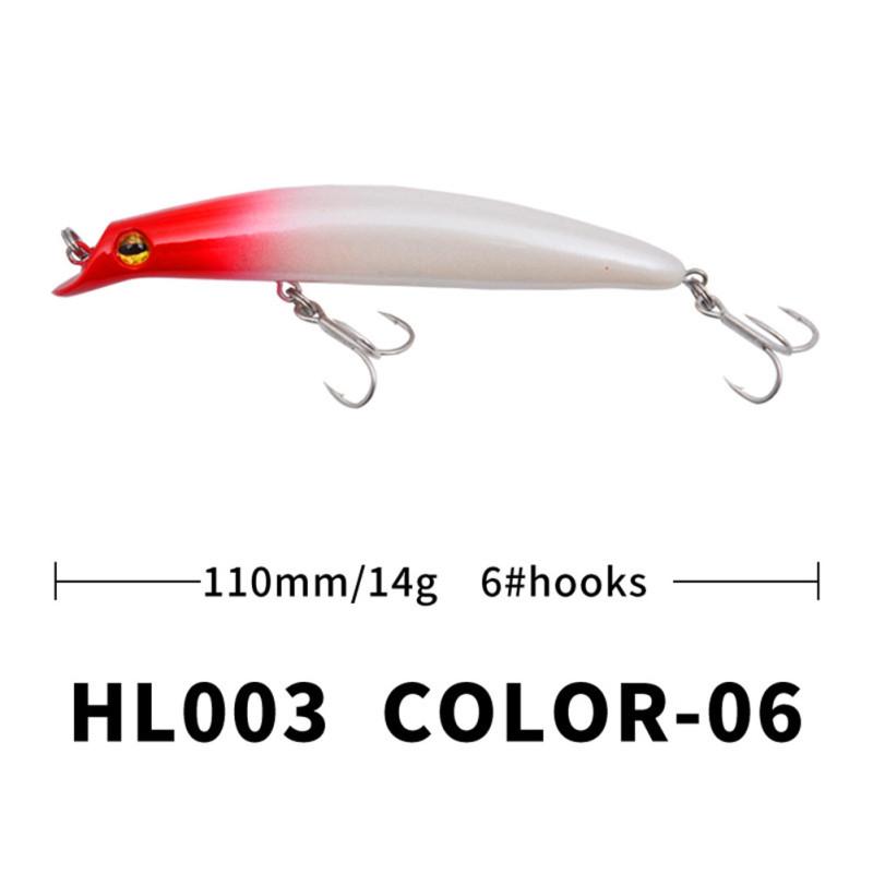 11cm/14g Lure Návnada Rybářské háčky Bionic Falešné návnady