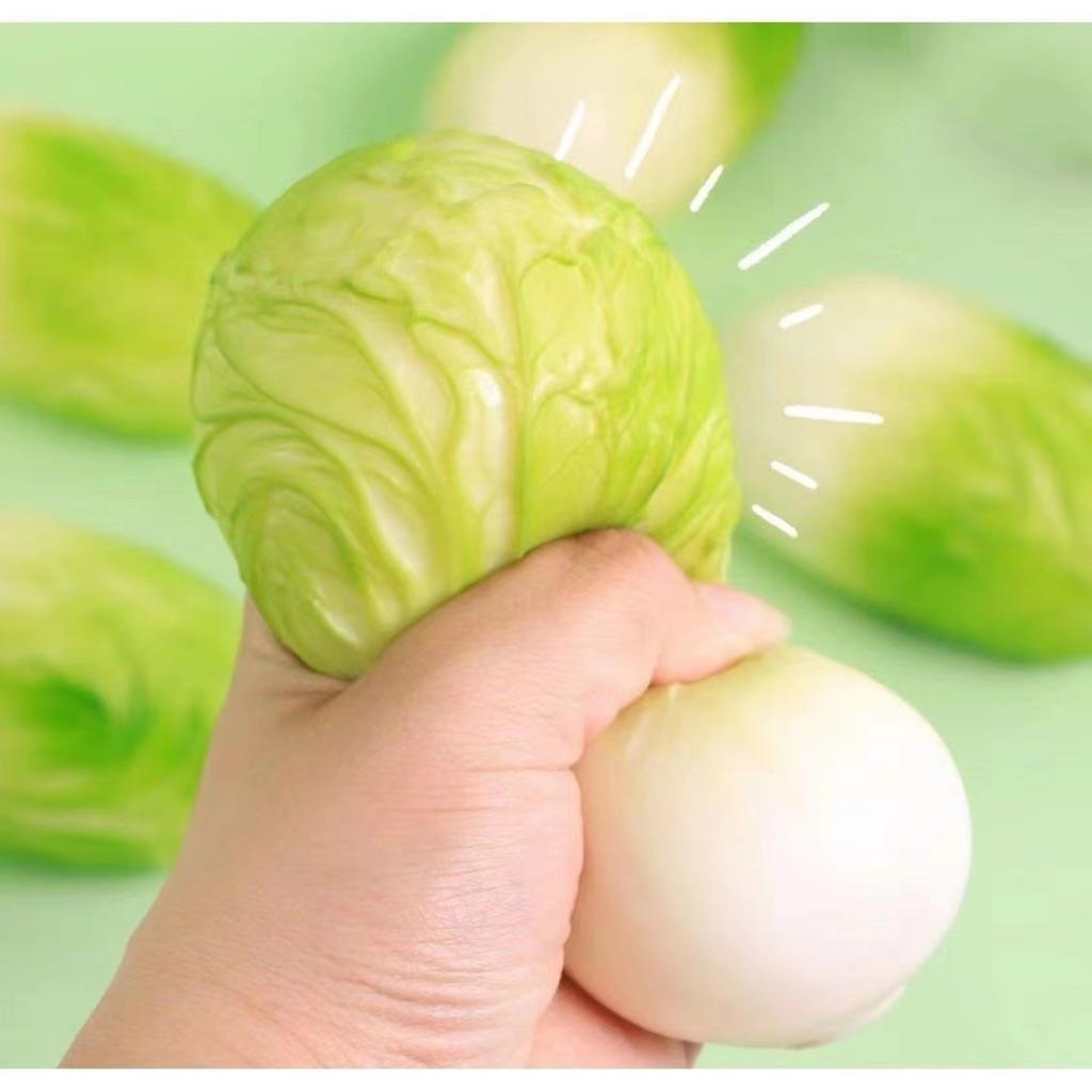 The Stress Reliever A Cabbage-shaped Toy.