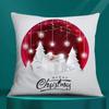 Square Pillowcase, Christmas Gift, Santa Car Supplies, Office Supplies, Living Room Sofa Cushion Cover,  Home Decoration.