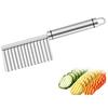 Chef's Companion Multipurpose Vegetable Slicer, Universal Standard-Sized: Simplify Your Cooking Routine With This Durable Rust-Resistant Crinkle