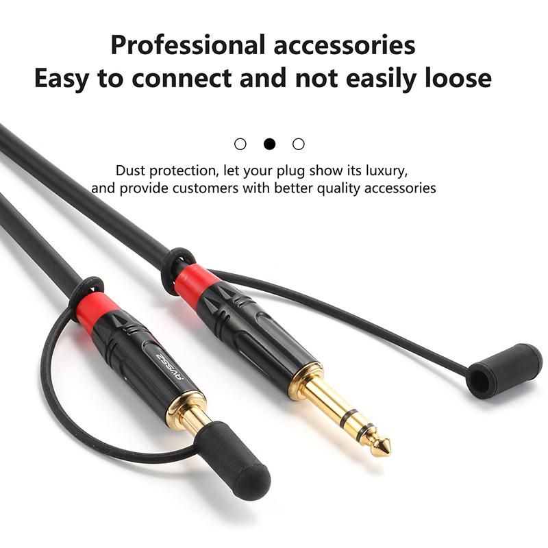 2 Pezzi Coperchio Antipolvere in Silicone Per Spine di Alimentazione Audio di Rete Connettori Speaker Xlr 6.35Mm Tappo Protettivo Impermeabile