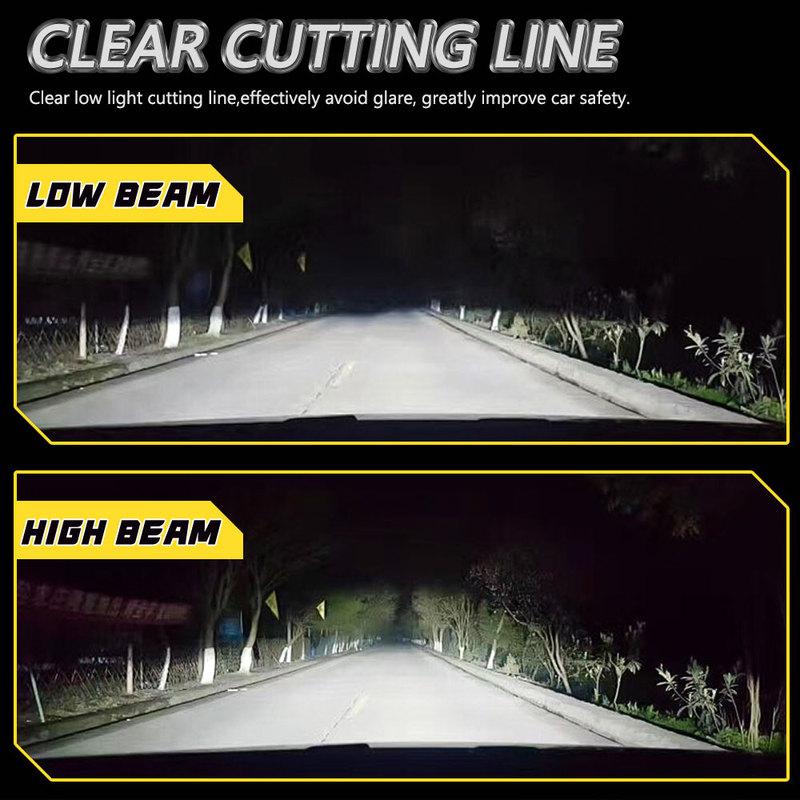 H4 LED Headlight Bulb 9003 HB2 for Car Headlamp Fog Lamp Canbus 800000LM 1000W High Power Auto Motorcycle Lights Turbo LED 12V