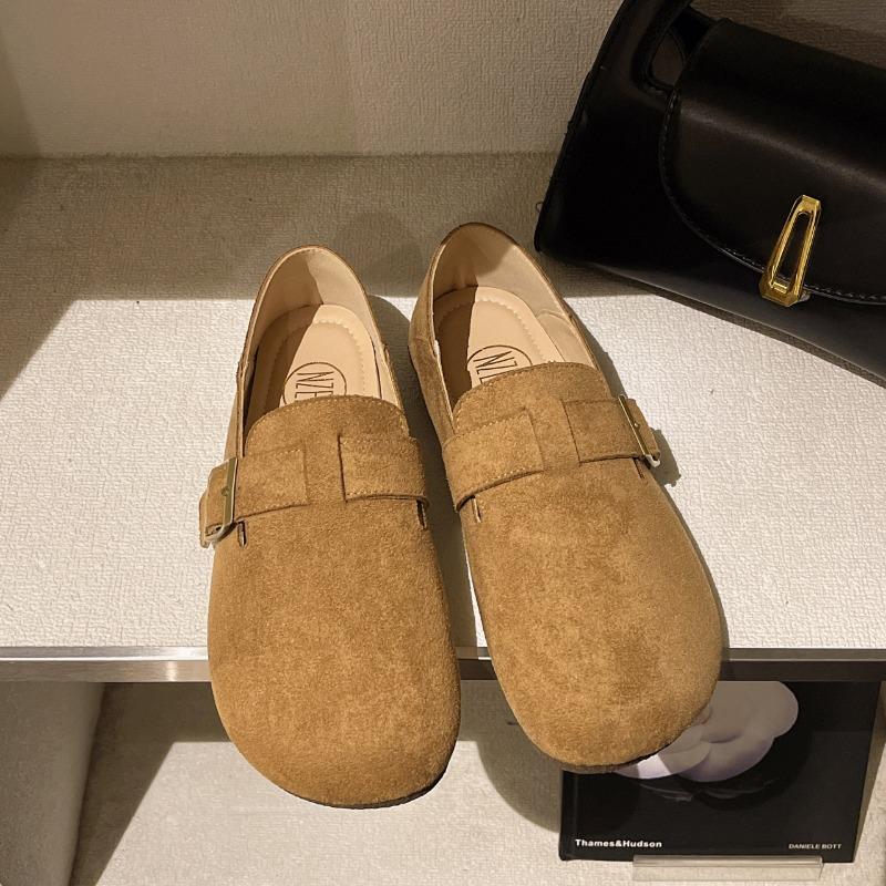 

Женские ретро туфли на мягкой подошве с большим носком носят как туфли с полуподдержкой. 40 жёлтый