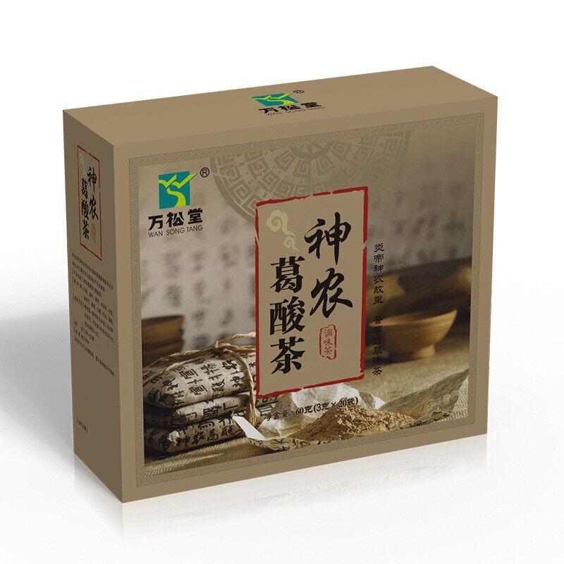 Shennong Kudzu Kyselý Čaj - Cikorka Gardénie Pampeliška 3g*20 sáčků/krabička