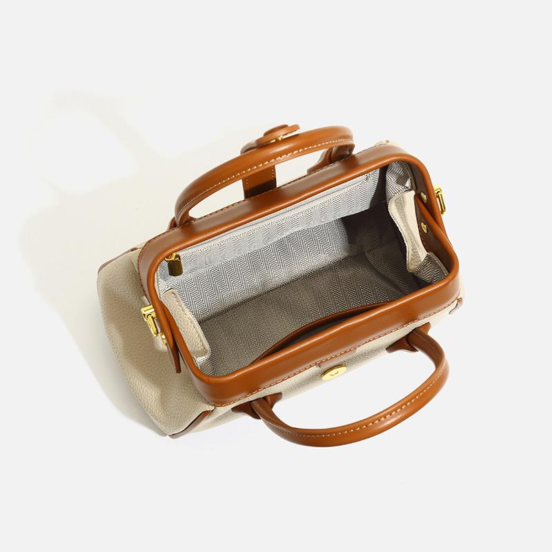 Handbag, Niche, High-end, Pillow Bag, Spring New Item, Soft Leather, Fashionable, Large Capacity, Mom Bag, Clip Bag