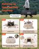 Pop up Gazebo Screen Tent, 4.57 x 4.57 m, 13-Sided Spherical Camping Canopy Tent with Removable Top & Carry Bag, Quick-Set & Bite-Proof, Screen House