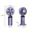 USB Mini Power Handheld Portable Fan Convenient Student Office Small Cooling Fans Ventilador Small Pocket Fan Hand Folding Fan