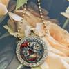 European & American War Horse Round Necklace - Fashion Jewelry for Men & Women
