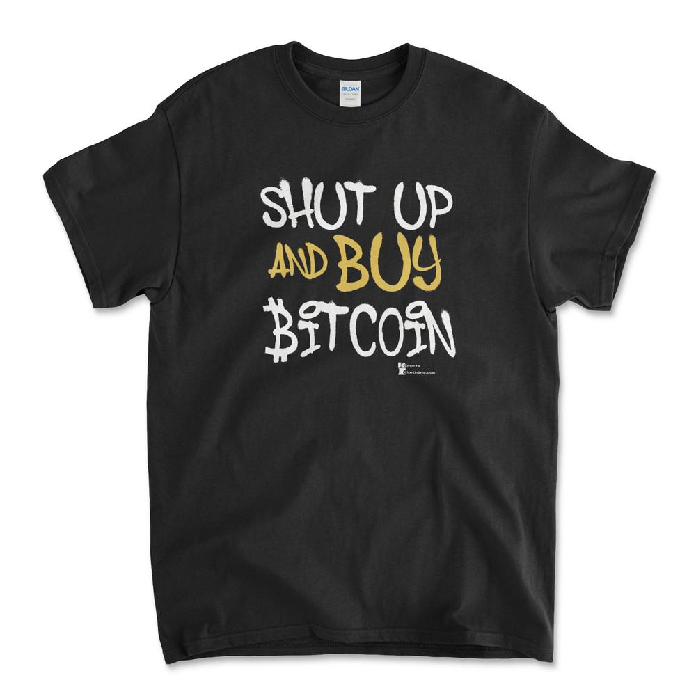 Bitcoin BTC Крипто Криптовалюта Альткоин HODL Черная футболка UPC109 Унисекс футболка XXXXL