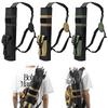 Archery Quiver with Molle System Pocket Lightweight Multi-Function Back Arrow Quiver for Target Shooting and Hunting