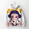 Y2K KPop Demon Hunters Hoodies Teenage Girls Boys Rumi KPop Demon Hunters Hoody Autumn Casual Long Sleeve Children's Clothing