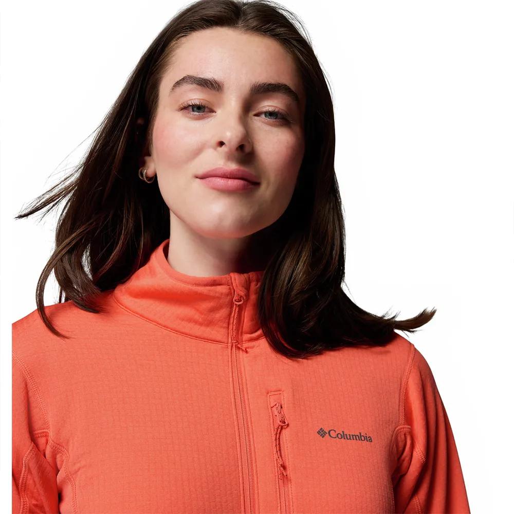 Columbia Fleecejacke Essential Hike™ Grid mit Reißverschluss