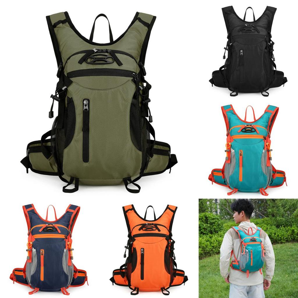 Outdoor Cycling Sports Backpack With Breathable Lightweight Polyester For Men And Women