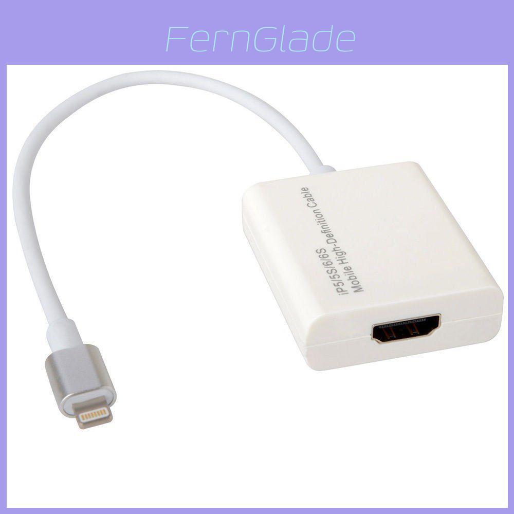 Cavo Adattatore Apple Lightning a HDMI con Nucleo in Rame per Mirroring dello Schermo e Streaming Video HD