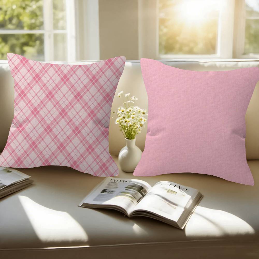 Beauty pink  Personalized picture text home decorative pillows Household Gifts 45x45cm