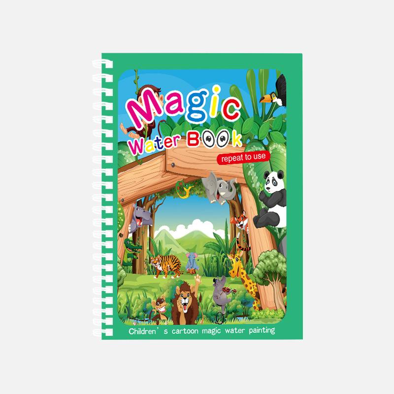 Children's Educational Water Painting & Doodle Book for Early Learning