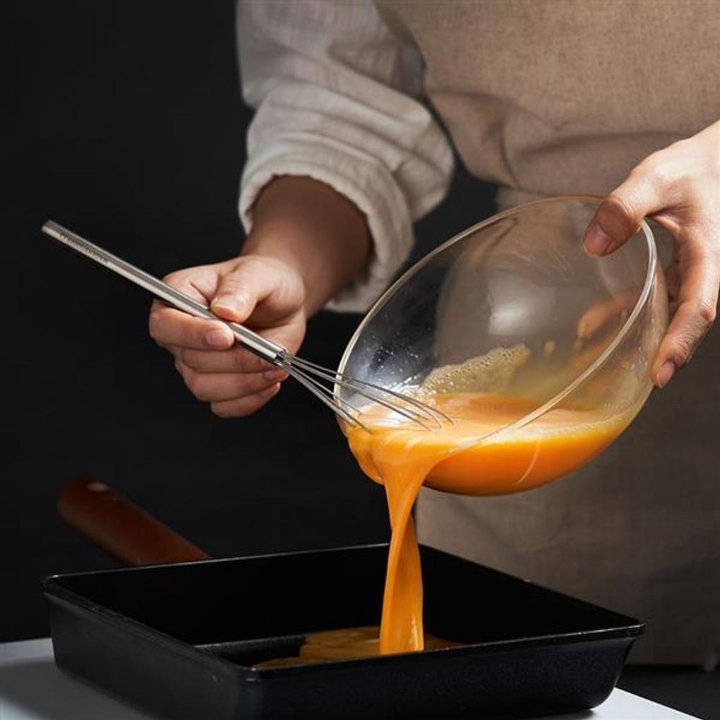 WAGENSTEIGER Edelstahl Mini Aufschäumer Rund Klein