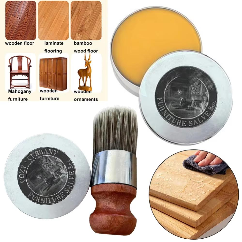 With Brush Leather Furniture Salve Wise Owl Leather Skin Refurbish Repair Tool