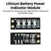 1S 2S 3S Battery Metering Module High Precision Li-ion/LiPo Lithium Battery Power Indicator 4-Channel Mini LED Battery Tester