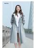 Japanese Women's Waterproof Windbreaker Poncho for Hiking